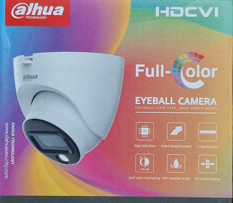 دوربین مداربسته داهوا ۲مگ دید در شب رنگی بدون ضبط صدا مدل Dahua HDW 1209 TLQP